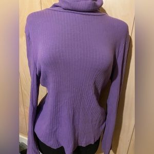 Shein Purple Turtleneck